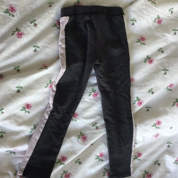 Grey pants with pink stripes - Picture 2 of 2